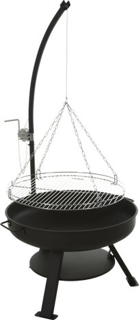Ambiance Vuurschaal Ø60 Cm Met Bbq Grill Ø55 Cm Metaal