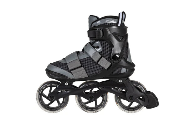 Playlife Gt 110 Fitness Inlineskates Zwart/Grijs grijs-zwart Maat 40 grijs-zwart Maat 40
