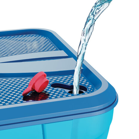 Swingball Basketbalpaal Met All Surface Basis Donkerblauw/Blauw
