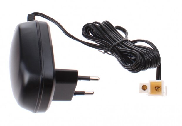 Injusa Batterijlader Ce 12V-1A Kunststof Zwart