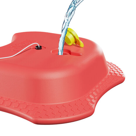 Swingball Reflex Voetbaltrainer Met All Surface Basis Rood/Geel