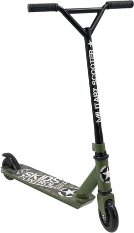 Skids Control Military Stuntstep Voetrem Junior Kaki