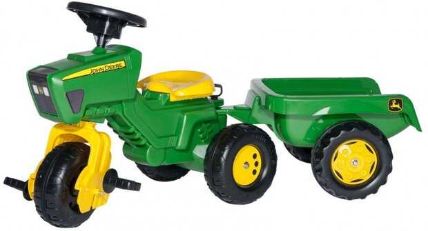 Rolly Toys Traptractor Rollytrac John Deere Junior Groen