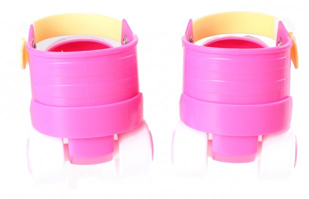 Disney Minnie Mouse Rolschaatsen Met Bescherming Meisjes /Wit roze Maat 23-27 roze Maat 23-27