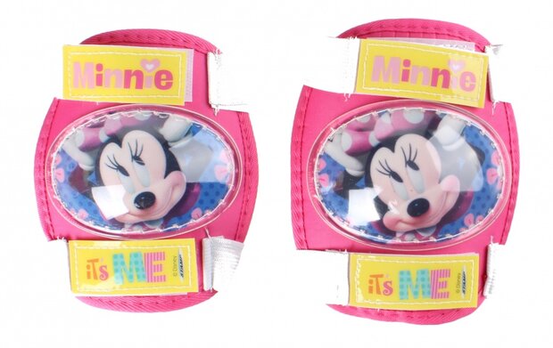 Disney Minnie Mouse Rolschaatsen Met Bescherming Meisjes /Wit roze Maat 23-27 roze Maat 23-27