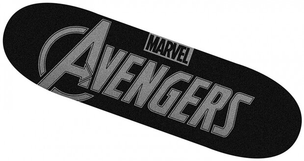 Marvel Avengers Skateboard Junior 71 X 20 Cm Zwart/Rood