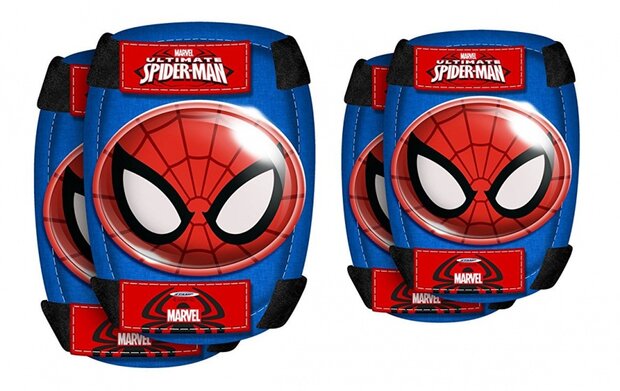 Marvel Spider-Man Skatebescherming 5-Delig 50-56 Cm Blauw/Rood