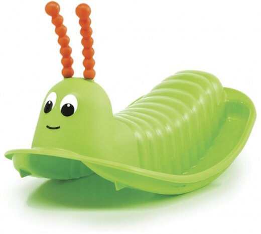 Paradiso Toys Swirly De Rups Schommelwip 85 Cm Groen