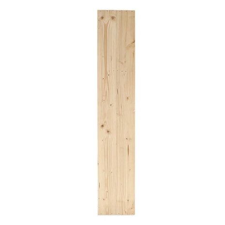 Wandbar met neerklapbaar schap L naturel