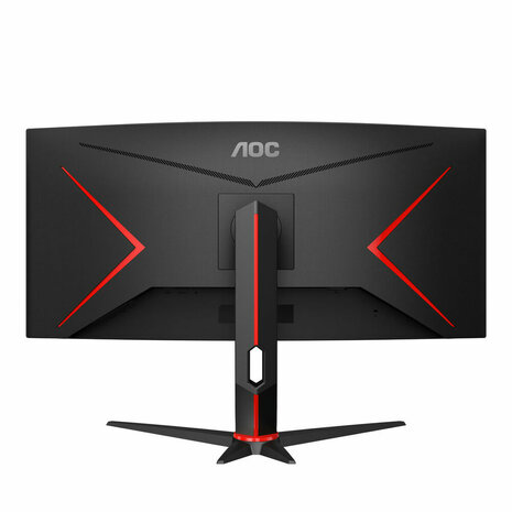Aoc Monitor Aoc Cu34G2X/Bk Lfd Led Va Amd Freesync Flicker Free 34&quot;