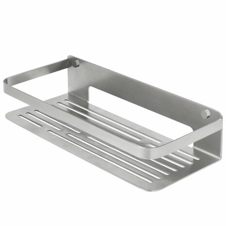 Badkorf Caddy zilver groot 1400230946