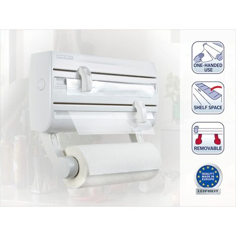 Rolhouder voor aan de muur Parat F2 wit 25771
