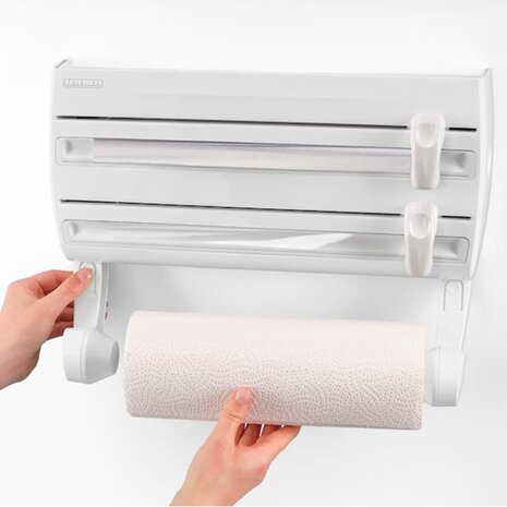 Rolhouder voor aan de muur Parat F2 wit 25771