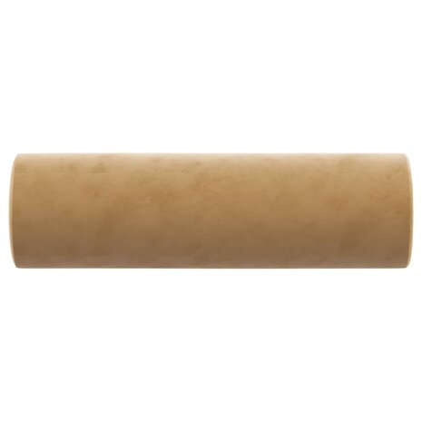 Sierkussens 2 st 15x50 cm fluweel bruin