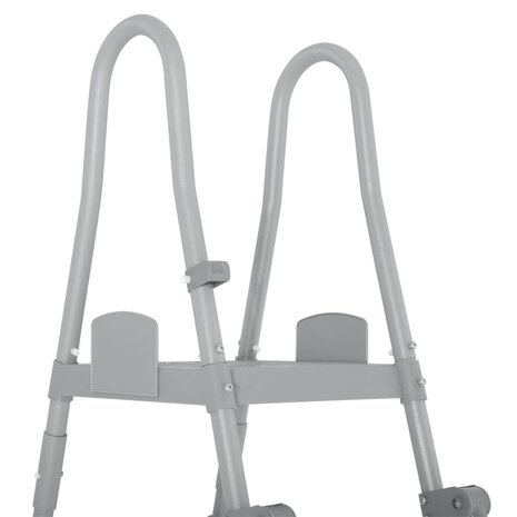 Zwembadladder Flowclear met 4 treden 132 cm