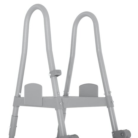 Flowclear Zwembadladder met 4 treden 132 cm