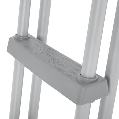 Flowclear Zwembadladder met 4 treden 122 cm