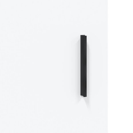 Wandkast 60x31x70 cm bewerkt hout wit