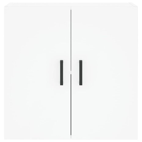 Wandkast 60x31x60 cm bewerkt hout wit