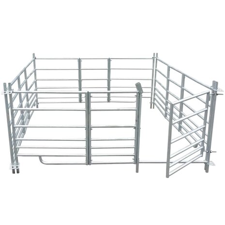 Schaapskooi 4 panelen 183x183x92 cm gegalvaniseerd staal