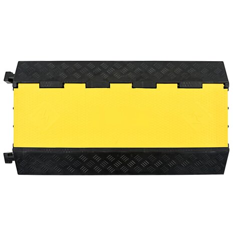 Kabelbeschermer drempel 3 tunnels 93 cm rubber
