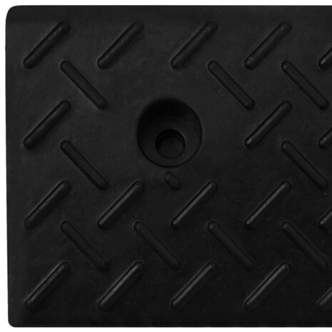 Oprijhulpen 2 st 50x17,5x5 cm rubber