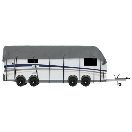 Caravan dakbedekking 900x300 cm vliesvlies grijs