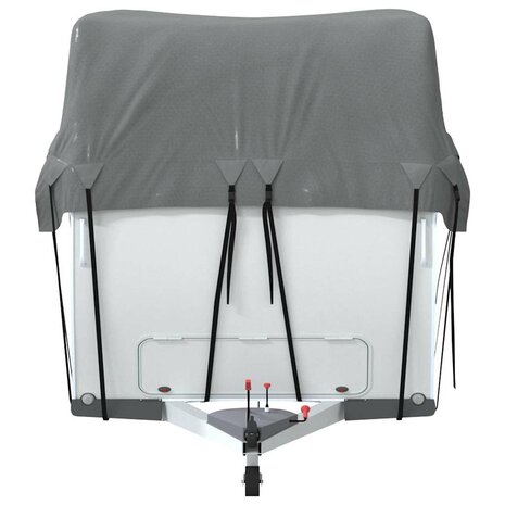 Caravan dakbedekking 1000x300 cm vliesvlies grijs