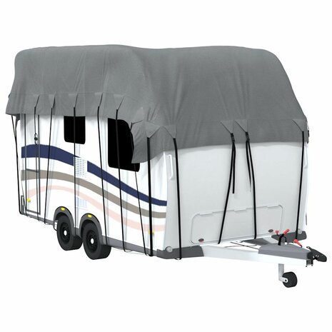 Caravan dakbedekking 600x300 cm vliesvlies grijs