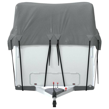 Caravan dakbedekking 600x300 cm vliesvlies grijs