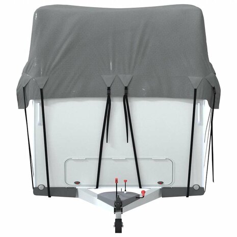 Caravan dakbedekking 500x300 cm vliesvlies grijs