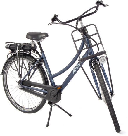 Amigo E-Lagos T2 Dames 3V V-Brakes matblauw 50 cm 28 inch matblauw 50 cm 28 inch