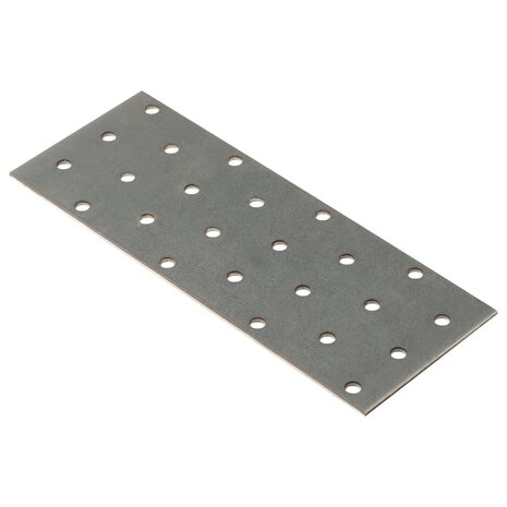 Platen geperforeerd 40 st 2 mm 160x60 mm gegalvaniseerd staal