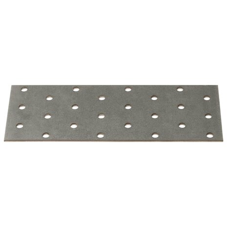Platen geperforeerd 40 st 2 mm 160x60 mm gegalvaniseerd staal