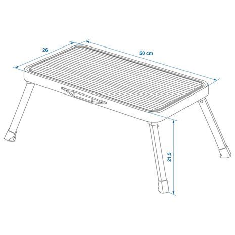 Opstapje inklapbaar 150 kg XL metaal