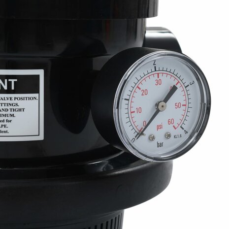 Multipoortventiel voor zandfilter 4-weg 1,5&quot; ABS