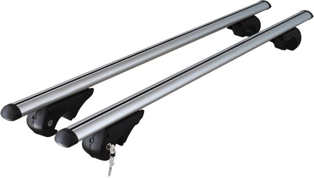 Menabo Dakdragerset Aluminium 120 Cm Zilver