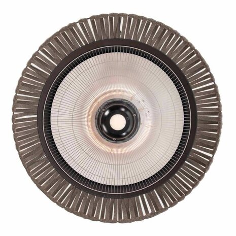 Hangende verwarmer Artix Corda 1800 W halogeen bruin