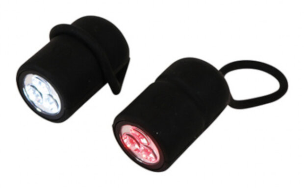 Dresco Verlichtingset Led 6,5 X 6 X 3,5 Cm 2-Delig Zwart