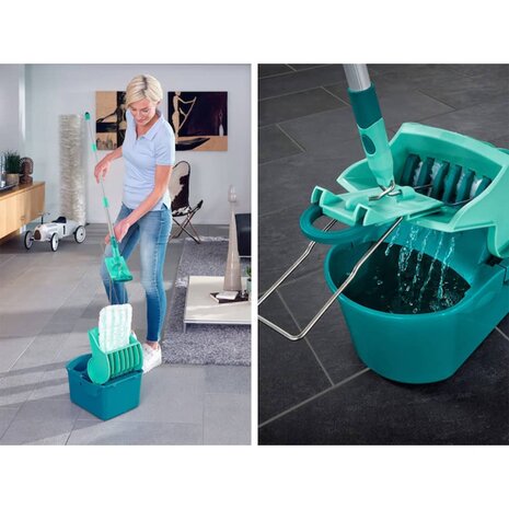 Vloerwisser set Profi Compact groen 55092