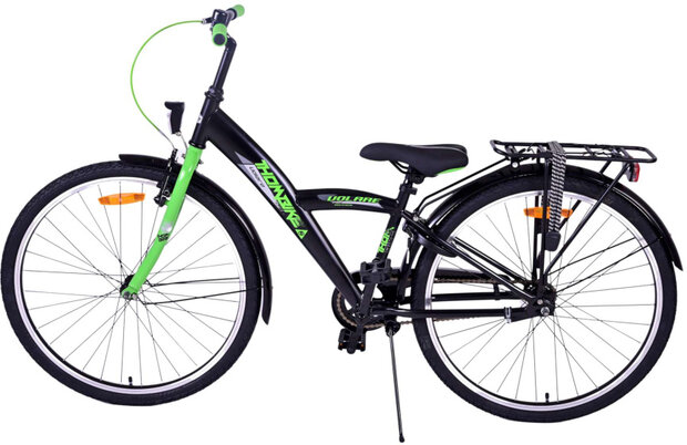 Volare Thombike Jongens Terugtraprem zwart/groen 33 cm 26 inch zwart/groen 33 cm 26 inch