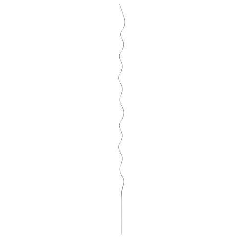 Plantenstok spiraal 170 cm gegalvaniseerd staal 5 st