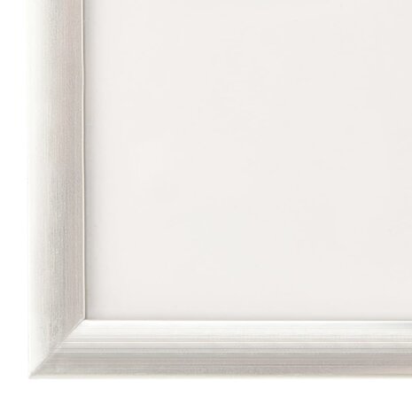 Fotolijsten 5 st voor wand of tafel 70x90 cm MDF zilverkleurig