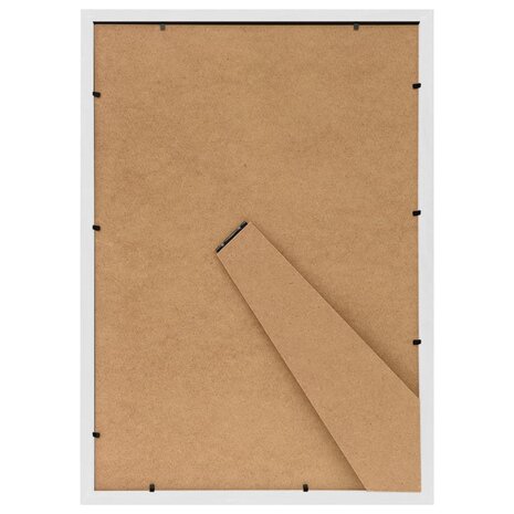 Fotolijsten 3 st voor tafel 18x24 cm MDF wit