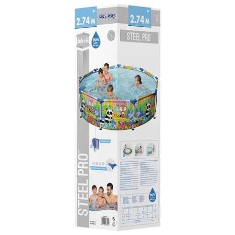 Steel Pro MAX Zwembad 274x66 cm