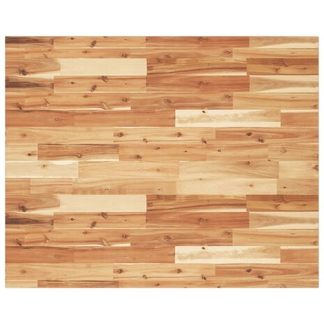 Bureaublad met olieafwerking 100x80x2 cm massief acaciahout