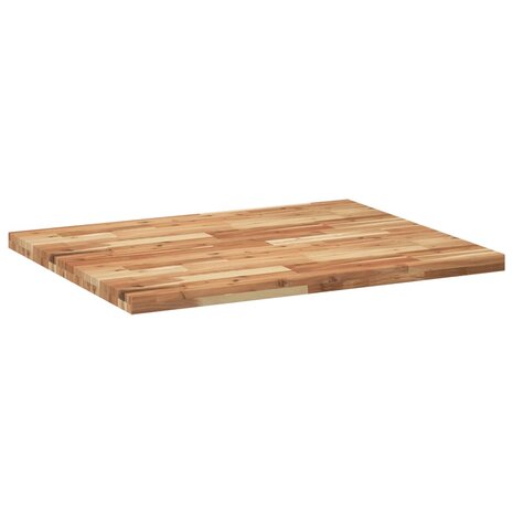 Bureaublad met olieafwerking 100x80x4 cm massief acaciahout