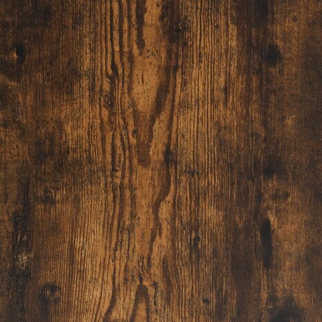 Schoenenbank 82x32x50 cm bewerkt hout gerookt eikenkleurig