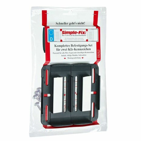 Bigbuy Car Houder 0188100 Kenteken (Refurbished B)