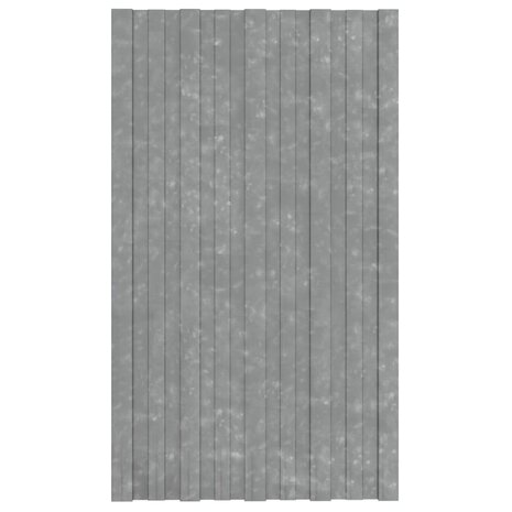 Dakpanelen 36 st 80x45 cm gegalvaniseerd staal zilverkleurig